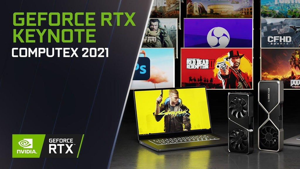 NVIDIA At COMPUTEX 2021 GeForce RTX 3080 Ti & 3070 Ti - Anigma