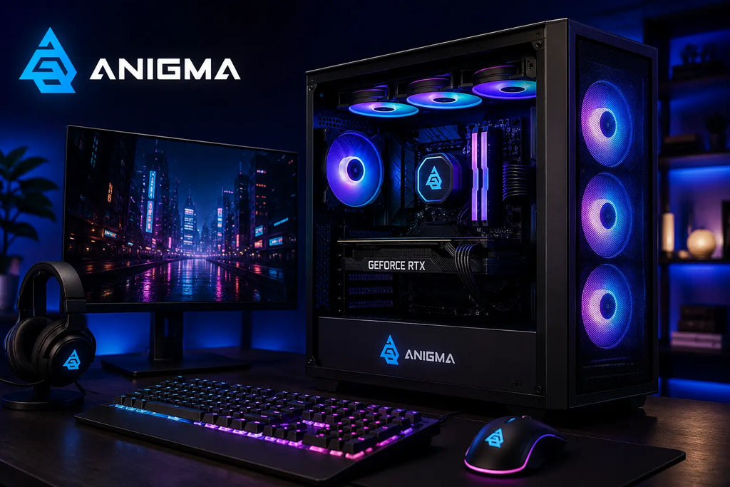 Anigma Custom Gaming PC with RGB Lighting – Best Gaming PC Under AED 5000 UAE
