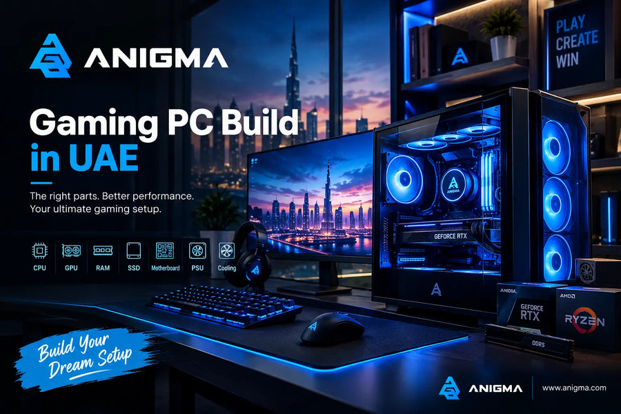 Gaming PC build in UAE with custom gaming components