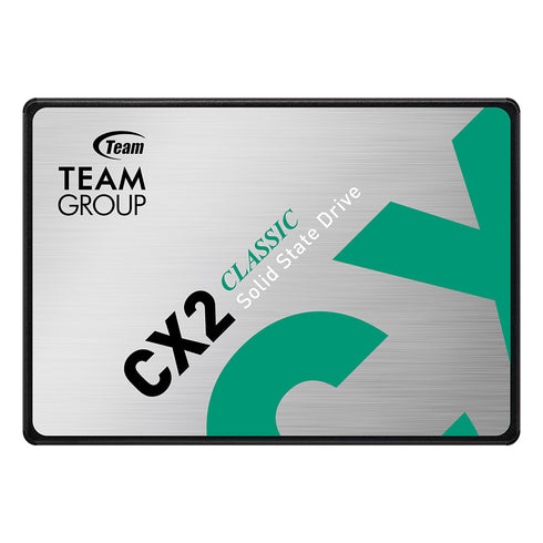 TEAMGROUP CX2 512GB 2.5" SATA III Internal Solid State Drive (SSD) – T253X6512G0C101