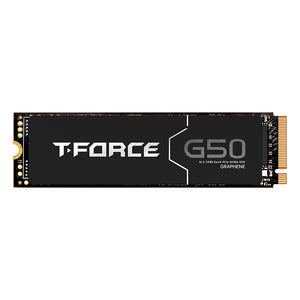 TEAMGROUP T-FORCE G50 512GB PCIe Gen4 x4 NVMe M.2 2280 SSD | 5000 MB/s Read | Graphene Heatsink