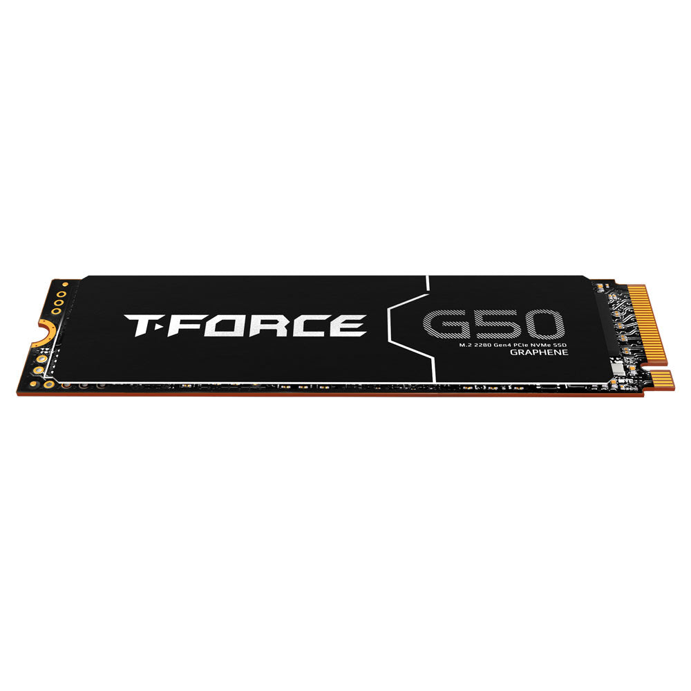 T-FORCE G50 M.2 PCIe 4.0 SSD 512GB - Side View