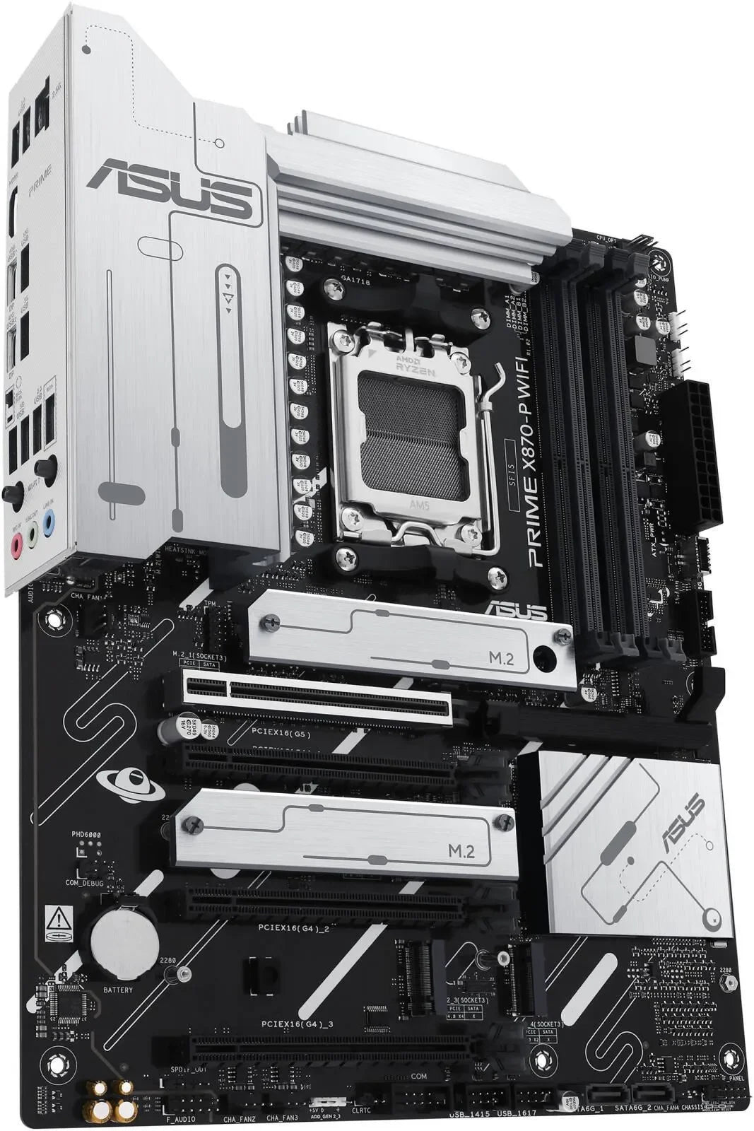 ASUS PRIME X870-P WIFI AM5 ATX Motherboard Advanced AI PC-Ready - Anigma