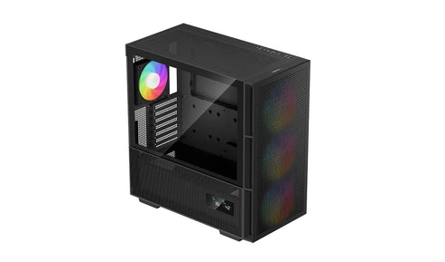DEEPCOOL CH560 DIGITAL Mid Tower Case Black (3x 140mm ARGB Fans Included + 1x 120mm ARGB Fans Included)