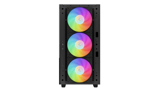 DEEPCOOL CH560 DIGITAL Mid Tower Case Black (3x 140mm ARGB Fans Included + 1x 120mm ARGB Fans Included)