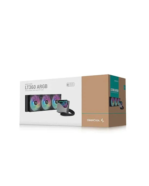DEEPCOOL LT360 A-RGB 360mm AIO Liquid Cooler (Black) – Anigma