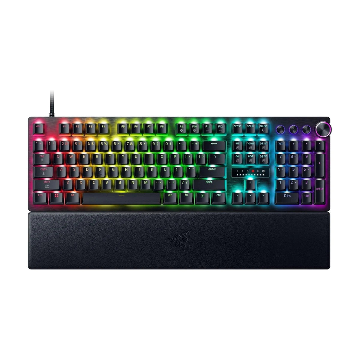 Razer Huntsman V3 Pro Full Size Analog Optical Gen-2 Wired 8000Hz Gaming Keyboard - Black