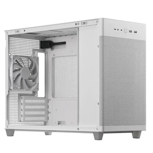 ASUS Prime AP201 33 Liter Micro ATX Case White - Anigma