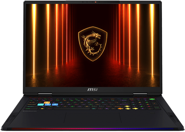 MSI Raider 18 HX AI 18" 4K Mini LED Gaming Laptop – Intel Core Ultra 9 285HX – NVIDIA RTX 5090 – 64GB RAM – 2TB SSD – Core Black