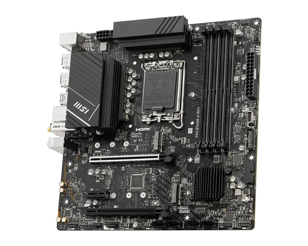 MSI Pro B760M A WiFi DDR5 (Intel 13th Gen Motherboard) - Anigma
