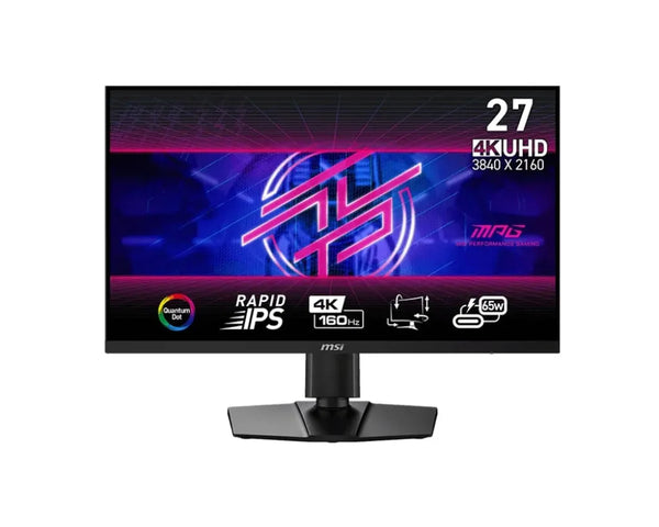 MSI 27 Inch MAG 274URF-QD (3840x2160) Rapid IPS Flat 160Hz 1MS Gaming Monitor - Anigma