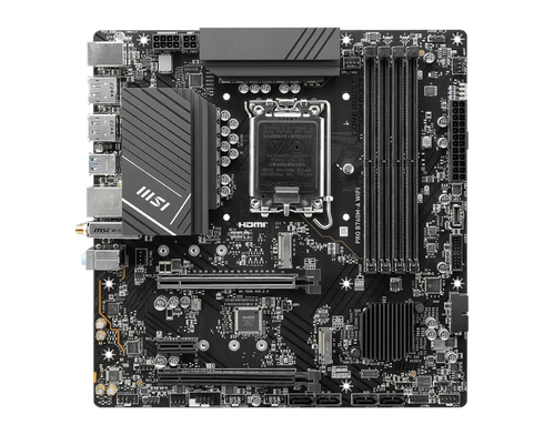 MSI Pro B760M A WiFi DDR5 (Intel 13th Gen Motherboard) - Anigma