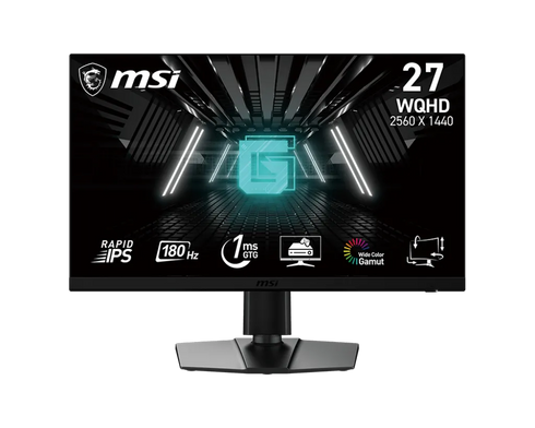 MSI 27 Inch G272QPF-E2 (2560x1440) Rapid IPS Flat 180Hz 1MS Gaming Monitor