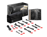 Msi MEG Ai1300P 1300Watts 80 Plus Platinum PCIE 5.0 Full Modular ATX Power Supply - Anigma