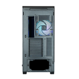 GHE Zalman P50 DS ATX Gehäuse Tempered Glass Panoramic View - Schwarz