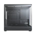 Montech KING 15 PRO Black – Micro-ATX Dual-Chamber PC Case, 15° Curved Tempered Glass, 4x ARGB PWM Fans Pre-installed