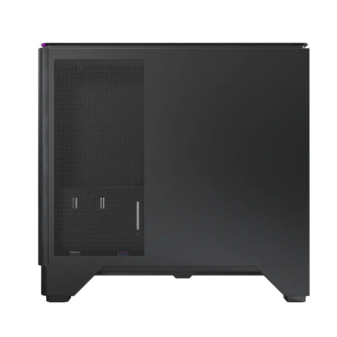 Montech KING 15 PRO Black – Micro-ATX Dual-Chamber PC Case, 15° Curved Tempered Glass, 4x ARGB PWM Fans Pre-installed