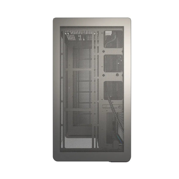 Montech KING 15 PRO Black – Micro-ATX Dual-Chamber PC Case, 15° Curved Tempered Glass, 4x ARGB PWM Fans Pre-installed