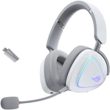 ASUS ROG Delta II Tri-Mode Wireless 318g 50mm Titanium Gaming Headset - White