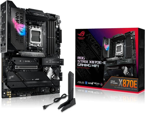 ASUS ROG STRIX X870E-E GAMING WIFI AM5 ATX Motherboard Advanced AI PC-Ready - Anigma