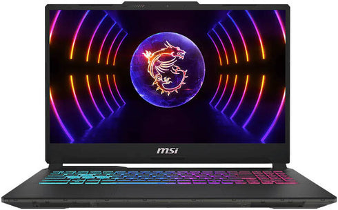 MSI Cyborg 15 A13UC Gaming Laptop | Intel Core i5-13420H Processor | 16GB RAM DDR5 | 512GB SSD | Nvidia Geforce RTX 3050 4GB Graphics | 15.6 Inch Full HD (1920x1080) 144Hz Display | NO OS | ENG KBD | Black | 1YR WRR |