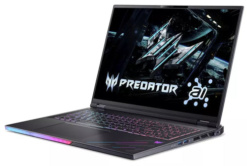 Acer Predator Helios 18 AI Gaming Laptop – 18" WQXGA 250Hz, Intel Core Ultra 9 275HX, RTX 5080, 64GB DDR5, 2TB SSD, Windows 11 Home