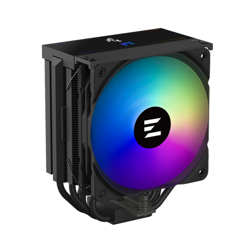 Zalman CNPS13X DS Black CPU Cooler – 240W TDP, Real-Time Temp Display, ARGB