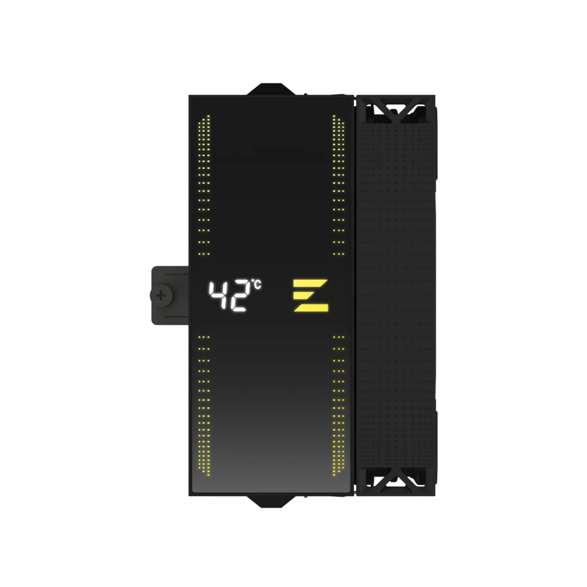 Zalman CNPS13X DS Black CPU Cooler – 240W TDP, Real-Time Temp Display, ARGB
