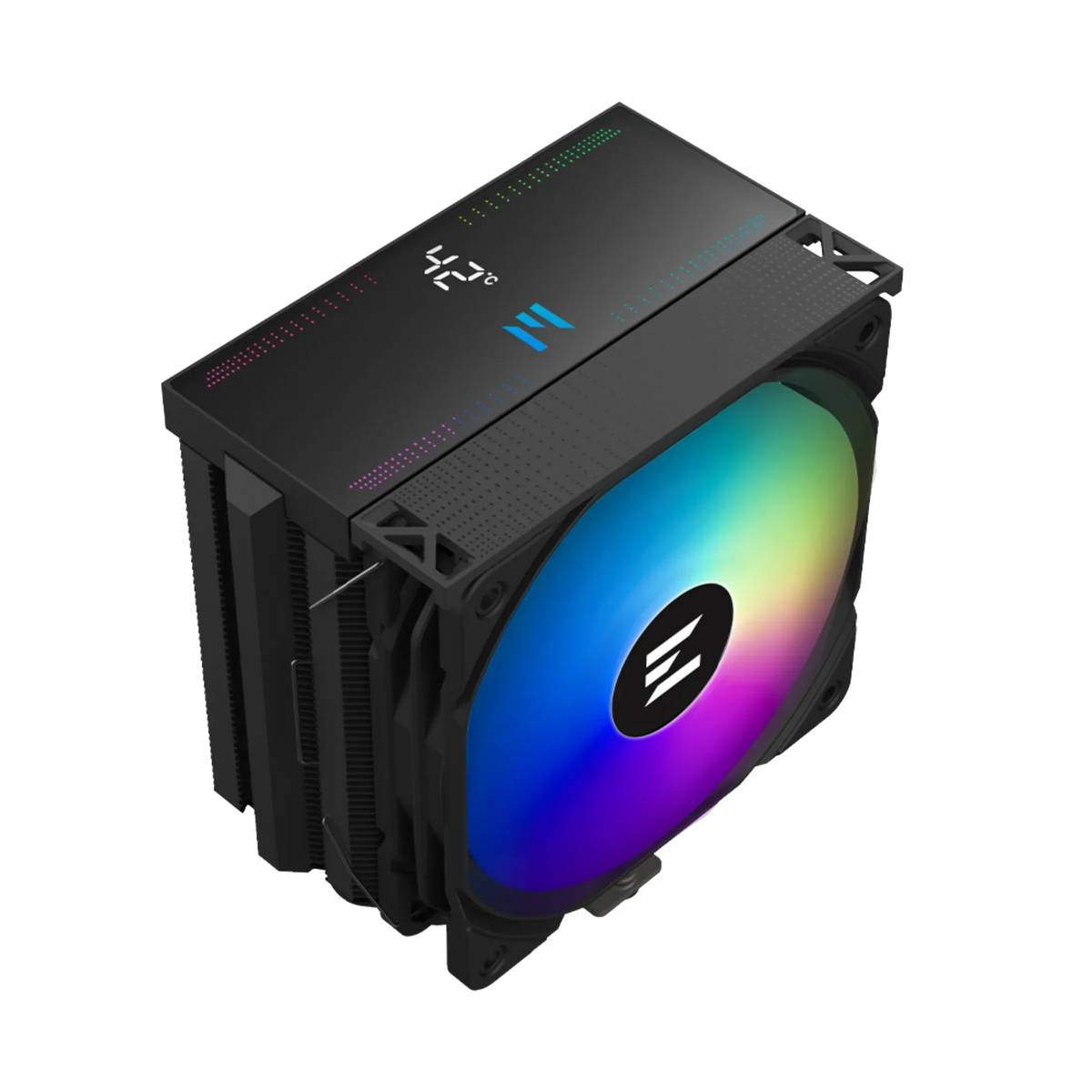 Zalman CNPS13X DS Black CPU Cooler – 240W TDP, Real-Time Temp Display, ARGB