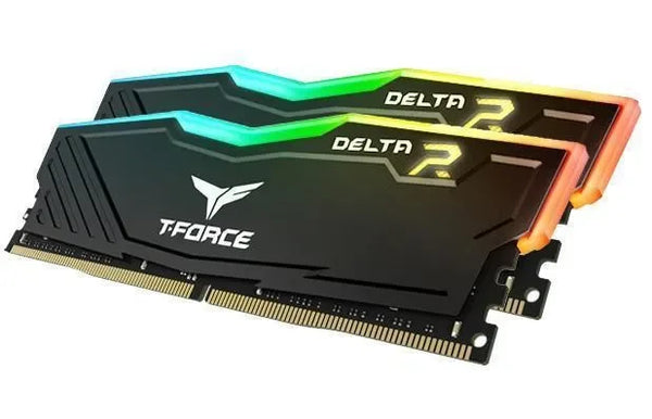 Team T-FORCE DELTA RGB 3600Mhz 128GB (8x16GB) Black (DDR4) - Anigma