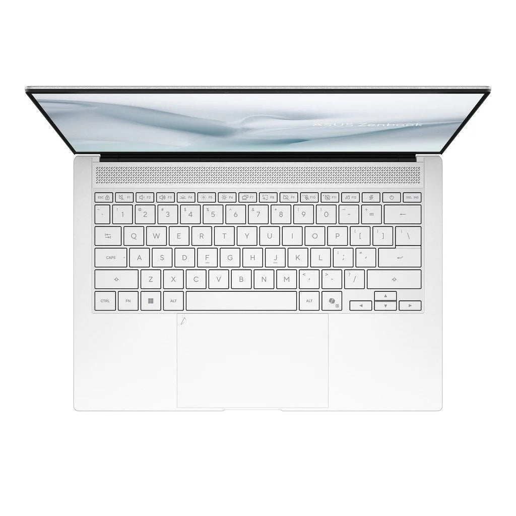 ASUS Zenbook S 14 OLED UX5406AA Laptop | Intel Core Ultra 9 386H | 32GB | 1TB SSD | 14" 3K OLED Touch 120Hz | Win 11 Pro | Scandinavian White