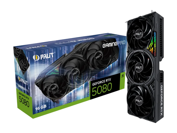 Palit GeForce RTX 5080 16GB GDDR7 GamingPro