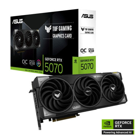 ASUS TUF Gaming GeForce RTX 5070 OC Edition 12GB GDDR7 Graphics Card