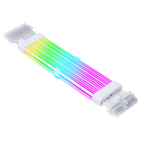 AC24 MB 24-Pin Extension Cable – White Sleeved PC Power Cable - Anigma