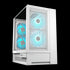 Cougar OmnyX Mid Tower ATX Case (4x 160mm Pre-installed ARGB PWM Fans) White