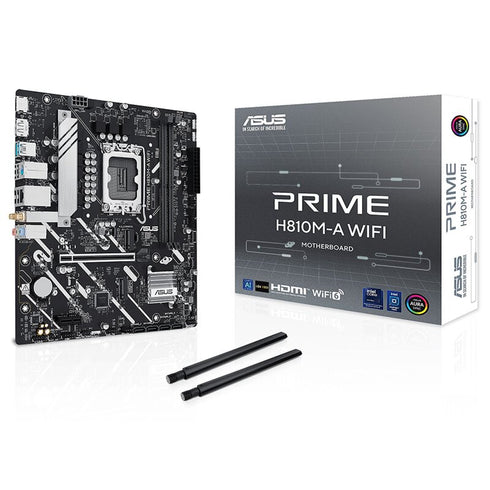 ASUS PRIME H810M-A WiFi DDR5 Micro-ATX LGA 1851 Motherboard - Anigma