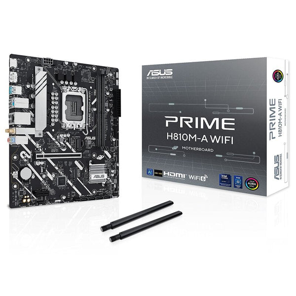 ASUS PRIME H810M-A WiFi DDR5 Micro-ATX LGA 1851 Motherboard