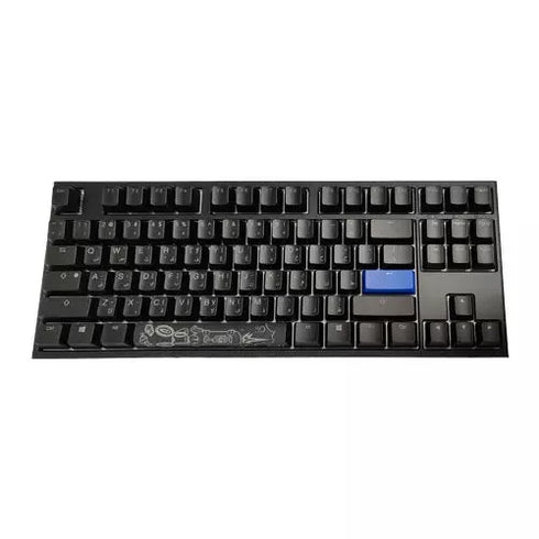 Ducky One 2 TKL Arabic RGB Gaming Keyboard Black - Speed Silver Switch