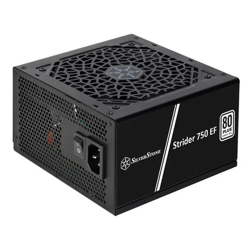 SilverStone Strider 750 EF 750W 80+ Gold ATX Power Supply Black - Anigma