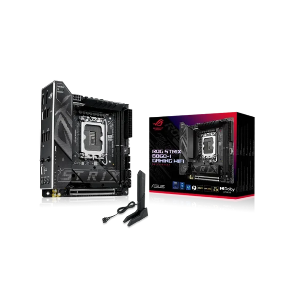 ASUS ROG STRIX B860-I GAMING WIFI DDR5 (Intel Mini-ITX Motherboard) - Anigma