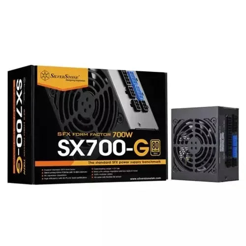 SilverStone SX700-G 80+ 700W Gold SFX Power Supply - Anigma