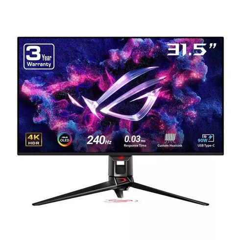Asus ROG Swift OLED PG32UCDM 32 Inch (3840 × 2160) 240Hz 0.03Ms Gaming Monitor - Anigma