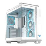 ASUS TUF Gaming GT502 Horizon ARGB Panorama Case White (No Fans Included) - Anigma