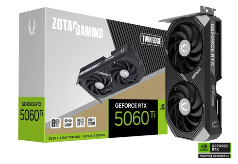 ZOTAC Gaming GeForce Twin Edge RTX 5060 Ti 8GB GDDR7 Graphics Card - Anigma