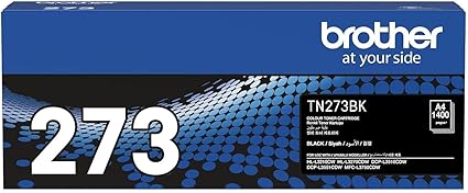 Brother Genuine TN273BK Standard Yield Black Ink Printer Toner Cartridge - Anigma