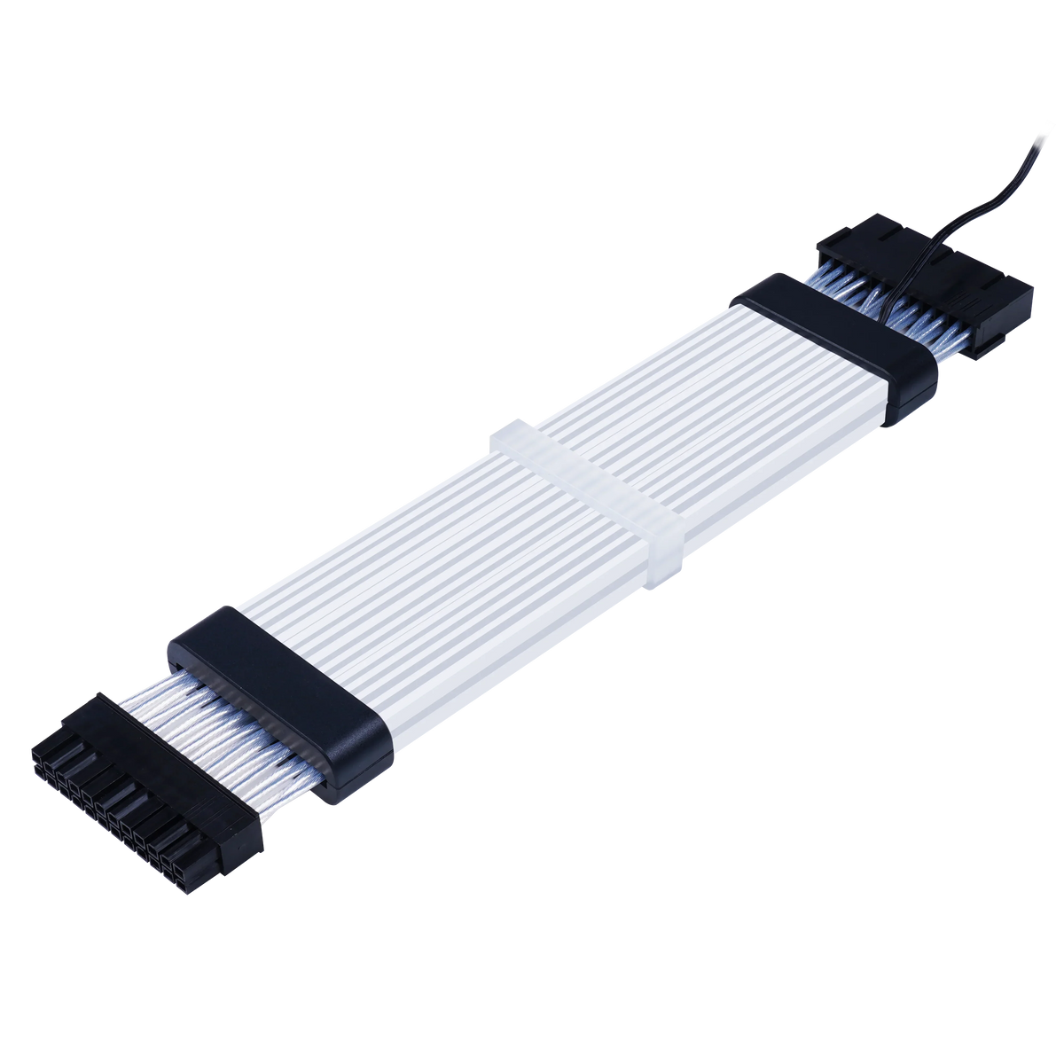 AC24 MB 24-Pin Extension Cable – Black Sleeved PC Power Cable - Anigma