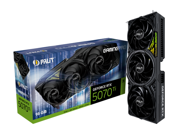 Palit GeForce RTX 5070 TI GamingPro 16GB GDDR7 Graphics Cards