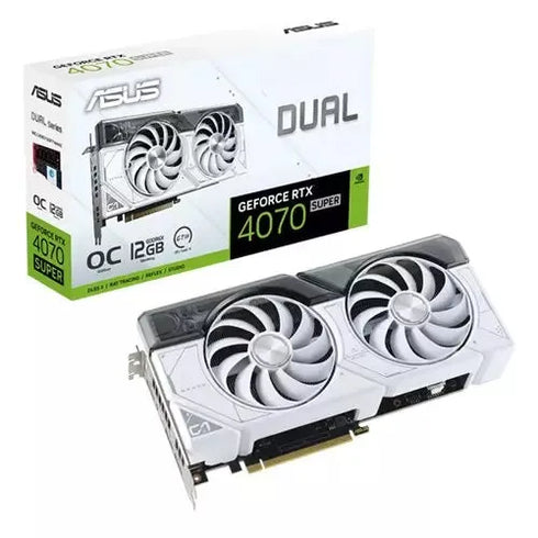 ASUS Dual GeForce RTX 4070 OC Edition 12GB GDDR6X WHITE - Anigma