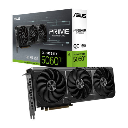 ASUS PRIME GeForce RTX 5060 Ti OC Edition 16GB GDDR7 Graphics Card
