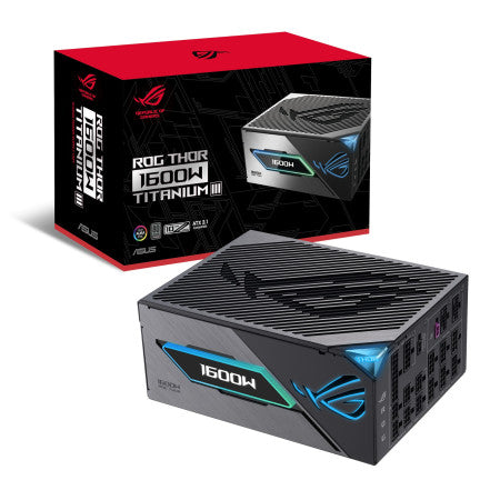 ASUS ROG THOR 1600W Titanium III 80+ Titanium ATX 3.1 Power Supply - Anigma